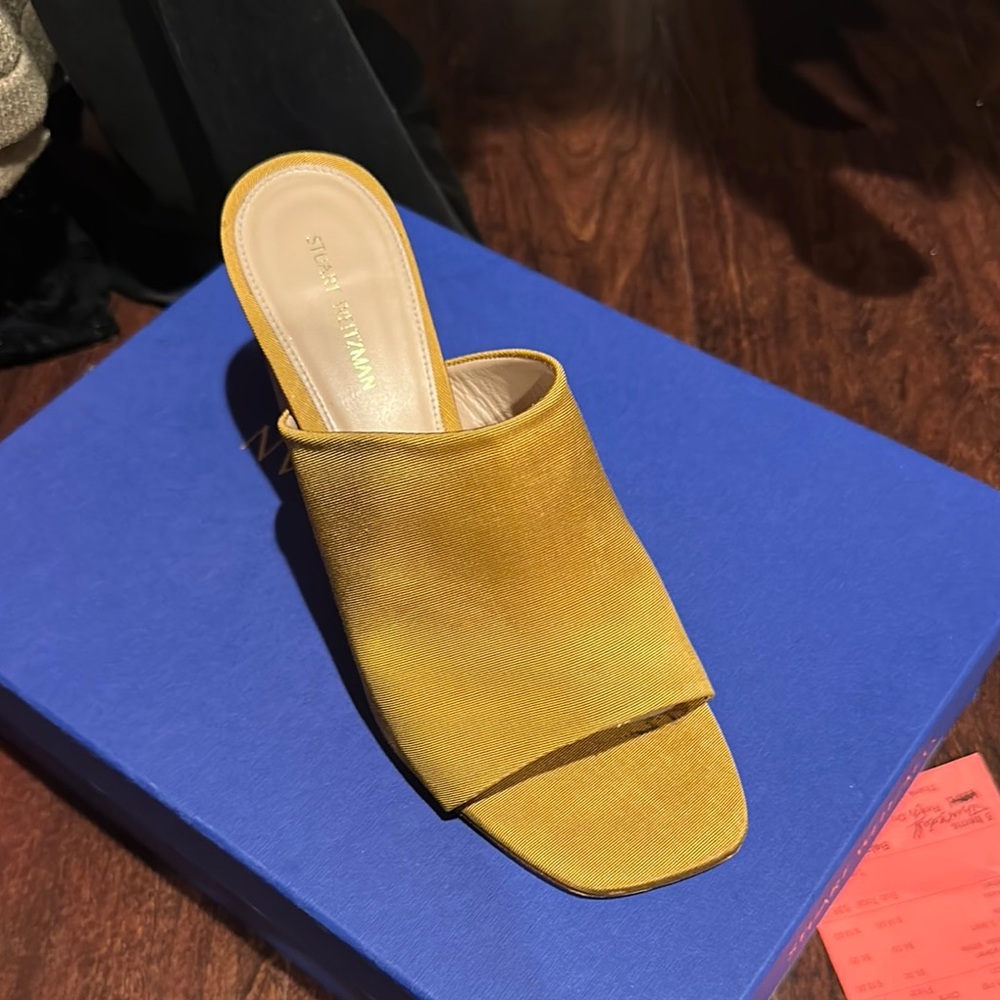 Stella McCartney Yellow Women's Slide Sandals